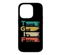 Custodia per iPhone 14 Pro TGIF Thank God Its Friday - Giorno feriale Fine settimana