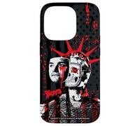 Custodia per iPhone 14 Pro The Boys Homelander Statue of Liberty Skull Graffiti TV Show