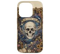 Custodia per iPhone 14 Pro The Cosmic Sigil Celestial Skull and Galaxy