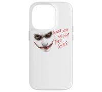 Custodia per iPhone 14 Pro The Dark Knight Joker Wanna Know