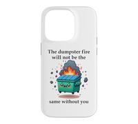Custodia per iPhone 14 Pro The Dumpster Fire Will Not Be the Same Without You Coworker