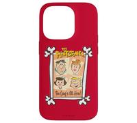 Custodia per iPhone 14 Pro The Flintstones Fred Wilma The Gang's All Here