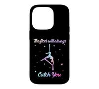 Custodia per iPhone 14 Pro The Floor Will Catch You, regalo divertente da donna aerea