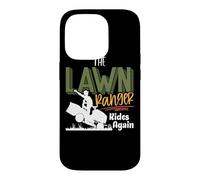 Custodia per iPhone 14 Pro The Lawn Ranger Rides Again - Mower Mowing - Lawn Caretaker