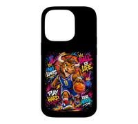 Custodia per iPhone 14 Pro The Legend Basketball Player Graffiti Graphic Art