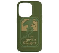 Custodia per iPhone 14 Pro The Lord of the Rings Green Dragon Tavern