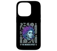 Custodia per iPhone 14 Pro The Medusa Effect Greco Mitologia Gorgone Statua Pietra Serpente