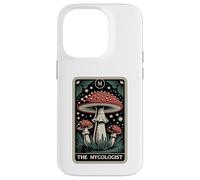 Custodia per iPhone 14 Pro The Mycologist Tarot Card Cottagecore Foraging Fungo
