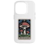 Custodia per iPhone 14 Pro The Mycologist Tarot Card Cottagecore Foraging Fungo
