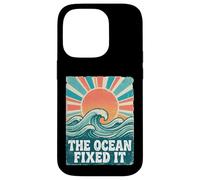Custodia per iPhone 14 Pro The Ocean Fixed It Retro Beach Waves Sun