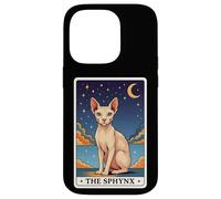 Custodia per iPhone 14 Pro The Sphynx;Carta Dei Tarocchi