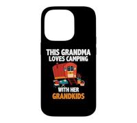 Custodia per iPhone 14 Pro This Grandma Loves Camping With Grandkids Camper Adventure