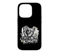Custodia per iPhone 14 Pro Tiny Kingpin - Chihuahua dai capelli lunghi