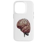 Custodia per iPhone 14 Pro Tipografia cerebrale Neuroscienze Professore Neurologo medico