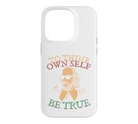 Custodia per iPhone 14 Pro To Thine Own Self Be True.. Shakespeare in Sunglasses Hamlet
