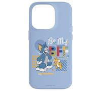 Custodia per iPhone 14 Pro Tom and Jerry Be My BFF