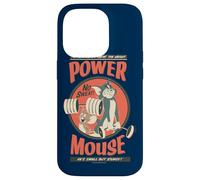 Custodia per iPhone 14 Pro Tom and Jerry Power Mouse