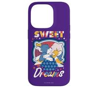 Custodia per iPhone 14 Pro Tom and Jerry Sweet Dreams
