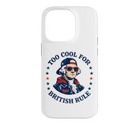 Custodia per iPhone 14 Pro Too Cool for British Rule George Washington Patriot