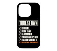 Custodia per iPhone 14 Pro Tools I Own Funny Screwdriver Woodworker DIY Handyman List