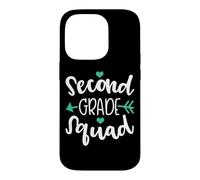 Custodia per iPhone 14 Pro Torna alla scuola 2nd Grade Squad per insegnanti studenti