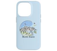 Custodia per iPhone 14 Pro Tour Du Mont Blanc Montblanc TMB Escursionismo Trekking Regalo Francia