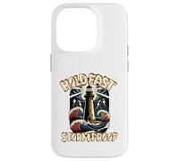 Custodia per iPhone 14 Pro Tradizionale Tatuaggio Faro Tempesta Speranza Resilienza Nautica