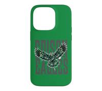 Custodia per iPhone 14 Pro Trinity Love Clothing Co. Tulsa Edison Eagles War Cry grigio