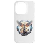 Custodia per iPhone 14 Pro Tu sei il mio angelo custode e veglia su di me