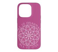 Custodia per iPhone 14 Pro Tutto è Brahman, Tutto è Uno, Yoga Unità Mandala Art