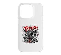 Custodia per iPhone 14 Pro Typhon Tempesta Primordiale Mito Greco Caos Dio