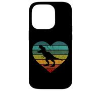 Custodia per iPhone 14 Pro Tyrannosauro Cuore Dino Bambini Dinosauro Sauro T-Rex