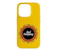 Custodia per iPhone 14 Pro Ufficiale Bad Company Band Circle 1977 1979 LIVE