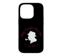 Custodia per iPhone 14 Pro Ufficiale Bing Crosby Silhouette Pro Golf Red and White