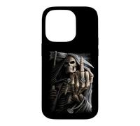 Custodia per iPhone 14 Pro Ufficiale Spiral Bone Finger Skeleton Gothic Fantasy