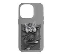 Custodia per iPhone 14 Pro Ufficiale Spiral Bright Eyes Kitten Gothic Fantasy