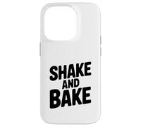 Custodia per iPhone 14 Pro Umorismo culinario retrò classico Shake and Bake