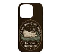 Custodia per iPhone 14 Pro Umorismo della lettura degli amanti dei libri per fan della narrativa e sognatori