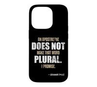 Custodia per iPhone 14 Pro Un apostrofo non rende la parola grammatica inglese plurale