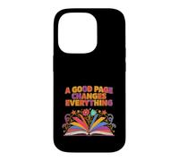 Custodia per iPhone 14 Pro Una buona pagina cambia tutto Design per gli amanti dei libri