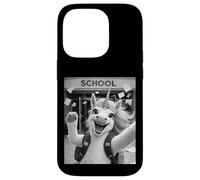 Custodia per iPhone 14 Pro Unicorn Last Day Of School Summer Break Divertente Meme Selfie