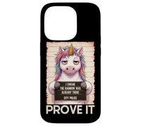 Custodia per iPhone 14 Pro Unicorno, giuro che l'arcobaleno era già lì lo dimostra