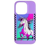 Custodia per iPhone 14 Pro Unicorno surf retrò anni '90