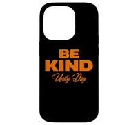 Custodia per iPhone 14 Pro UNITY DAY Orange T-Shirt, Anti Bullying Gift And Be kind