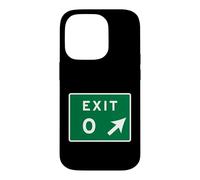 Custodia per iPhone 14 Pro Uscita 0 Zero Cape May NJ New Jersey Shore Parkway Sign