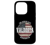 Custodia per iPhone 14 Pro Valdosta, Georgia, vendemmia, bandiera americana