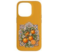 Custodia per iPhone 14 Pro Valencia Arance Spagna Andalusa Piastrelle Costa