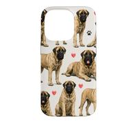 Custodia per iPhone 14 Pro Vecchio Mastino Inglese Modello