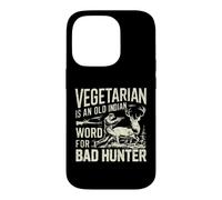Custodia per iPhone 14 Pro Vegetariano è una vecchia parola indiana per la cattiva caccia al cacciatore