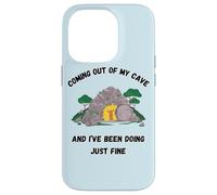 Custodia per iPhone 14 Pro Venendo fuori dalla mia caverna e sto facendo solo belle canzoni